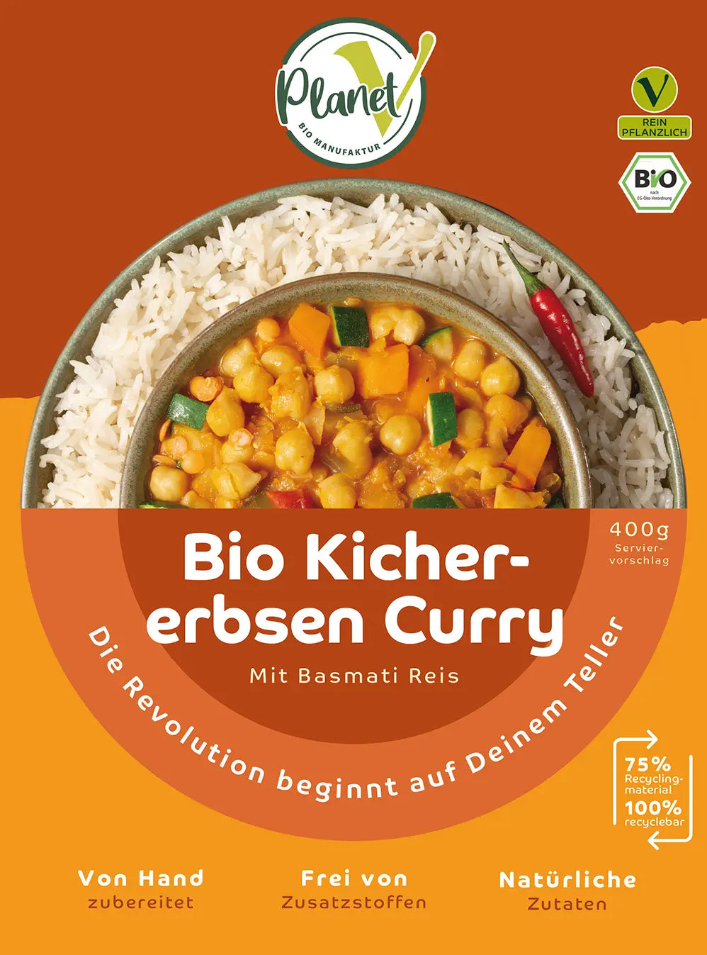 Bio Kichererbsen Curry