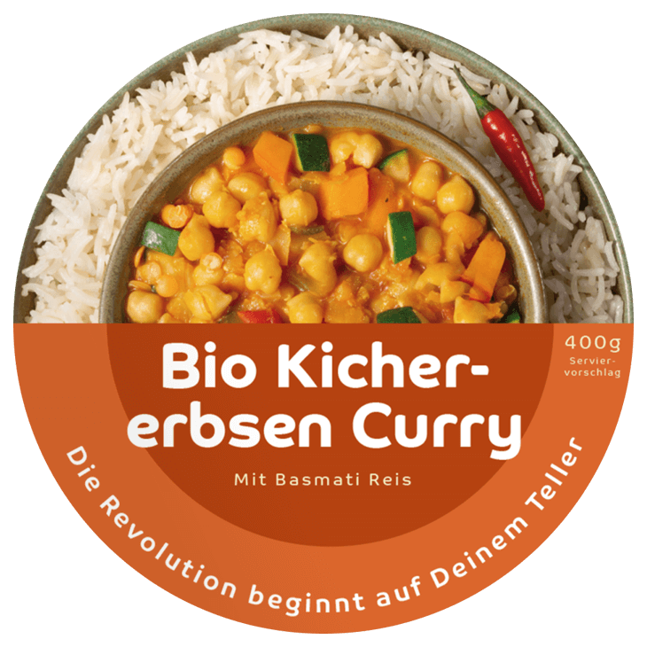 Bio Kichererbsen Curry