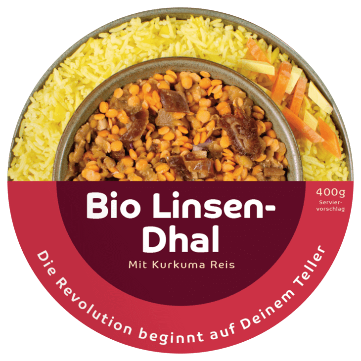 Bio Linsen-Dhal