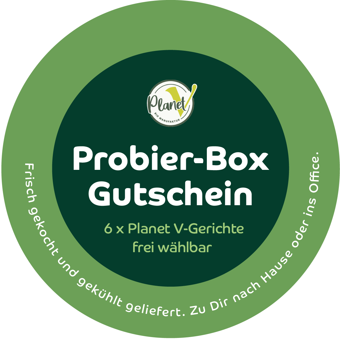 Planet V Probier-Box Gutschein