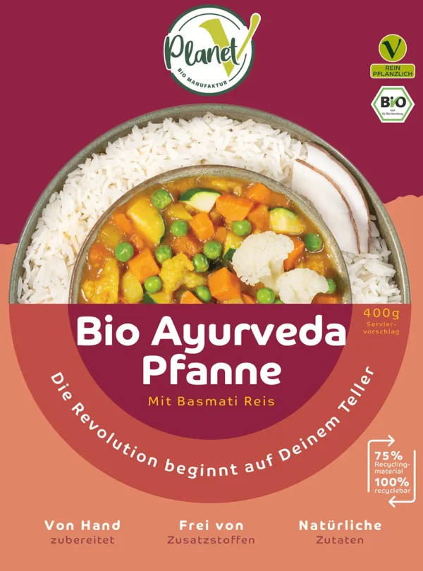 bio ayurveda pfanne frischegericht